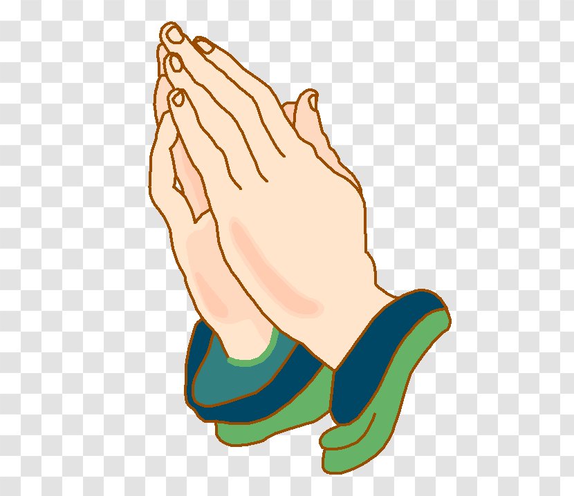 Praying Hands Prayer Praise Worship Clip Art - Jesus - Welcome Hand Transparent PNG