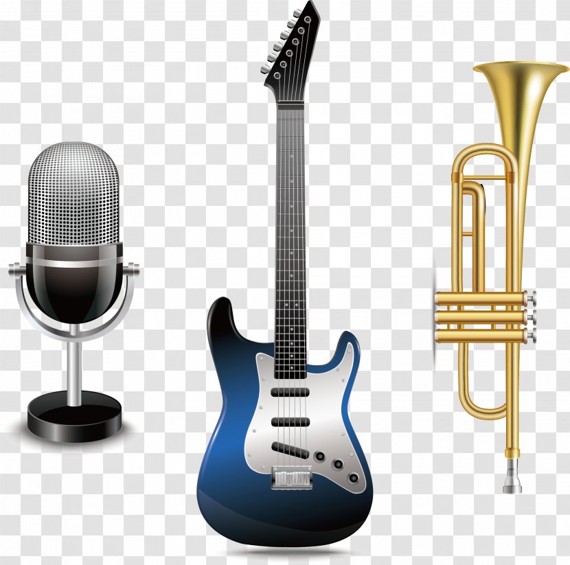 Fender Stratocaster Telecaster Yamaha Pacifica Electric Guitar - Tree - Microphone Chant Transparent PNG
