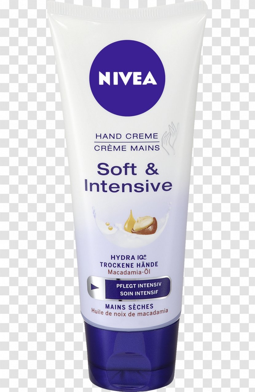 Lotion Lip Balm NIVEA Smooth Indulgence Hand Cream - Skin Care - Aqua Man Transparent PNG