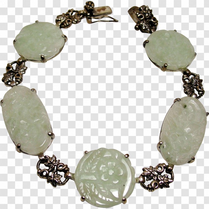 Jade Bracelet Bead Necklace Body Jewellery - Fashion Accessory Transparent PNG
