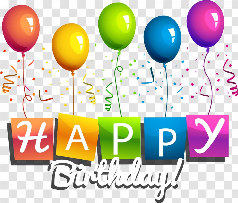 Happy Birthday To You Party - Stock Photography - Balloon Transparent PNG