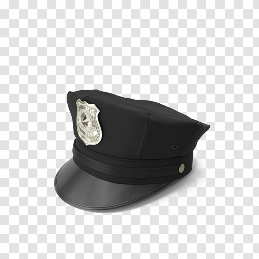 Cap Hat Police Officer - Headgear Transparent PNG