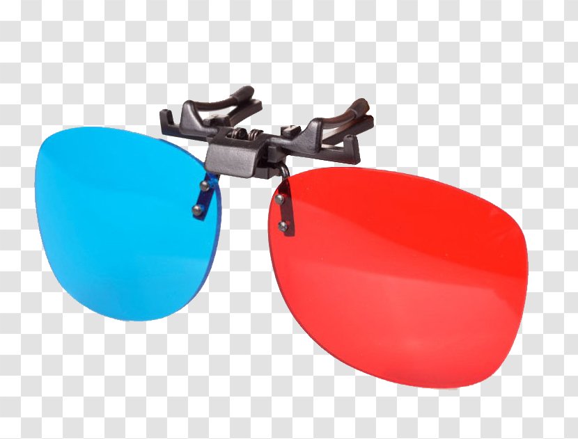 Goggles Sunglasses Stereoscopy 3D Film - Television - Glasses Color Mirror Transparent PNG