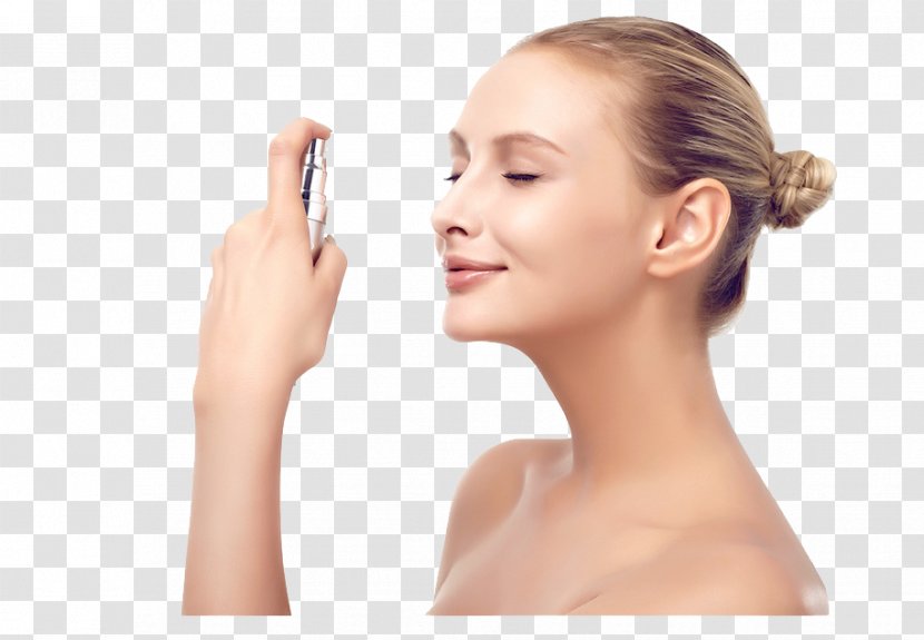 Model Perfume Make-up - Cosmetics - Female Models Wear Transparent PNG