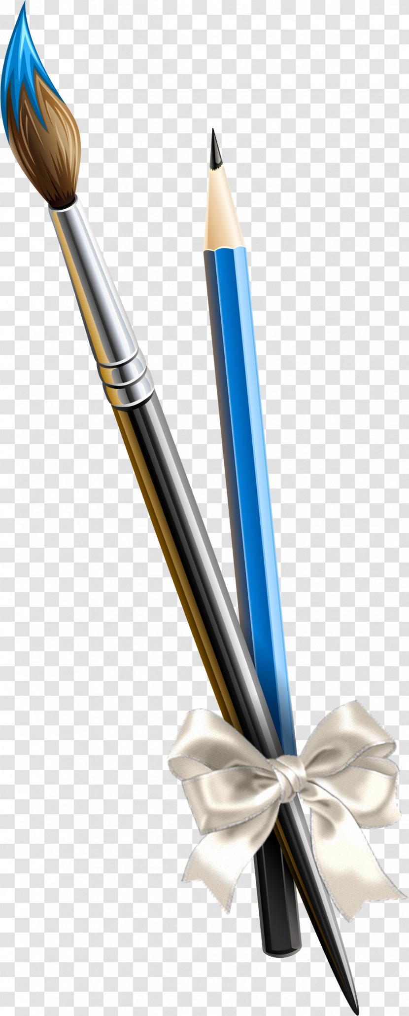 Pencil Paintbrush Palette - Feather Transparent PNG