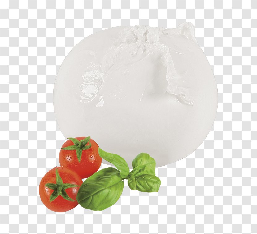 Buffalo Mozzarella Water Appellation D'origine Protégée Basil - Dairy - Muzzarella Transparent PNG