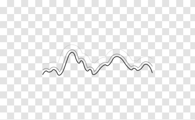Graphic Design Vexel - Line Art - Sound Wave Transparent PNG