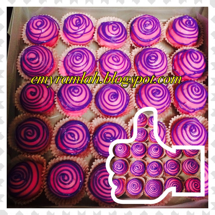 Cupcake Buttercream Pattern - Petal - Upin Ipin Raya Transparent PNG