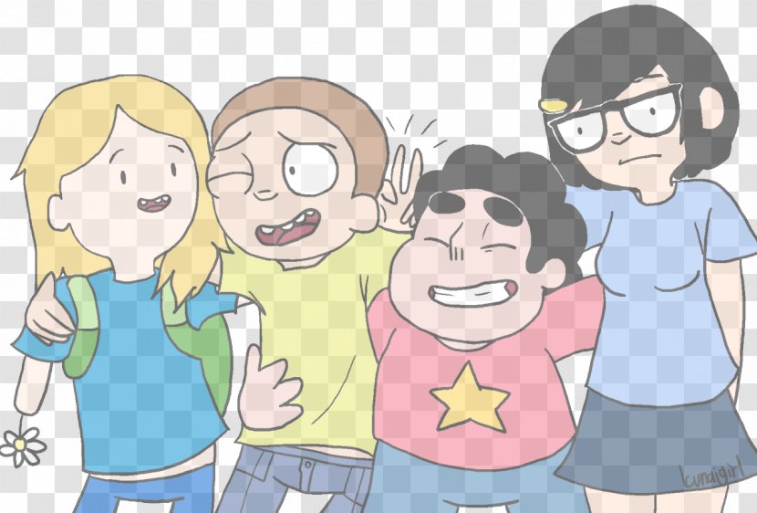 People Cartoon Animated Social Group Youth - Friendship Child Transparent PNG