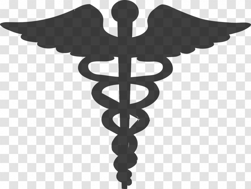 Staff Of Hermes Caduceus As A Symbol Medicine Clip Art - Cross - Health Transparent PNG