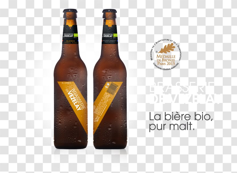 Beer Bottle Glass - Drink Transparent PNG