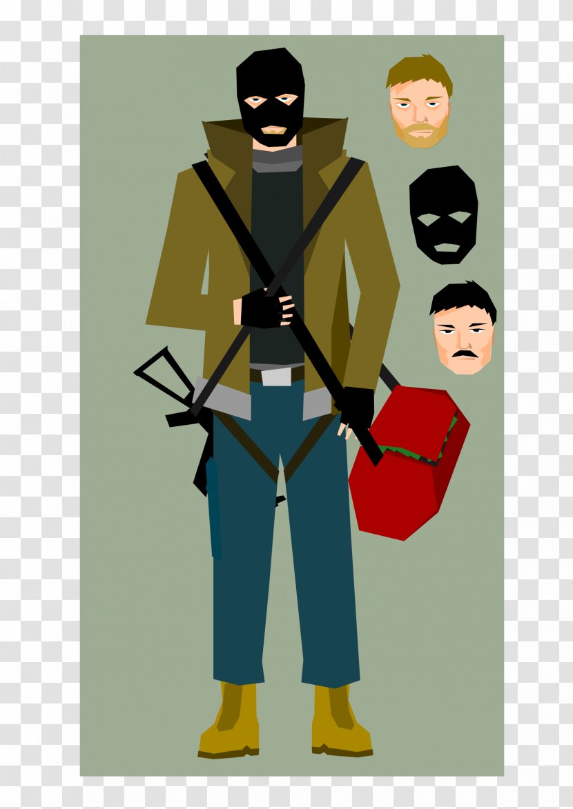 Bank Robbery Clip Art Transparent PNG