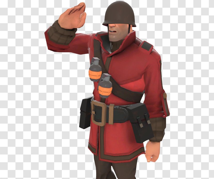 Team Fortress 2 Robe Soldier Veteran Coat - Kabuto Transparent PNG