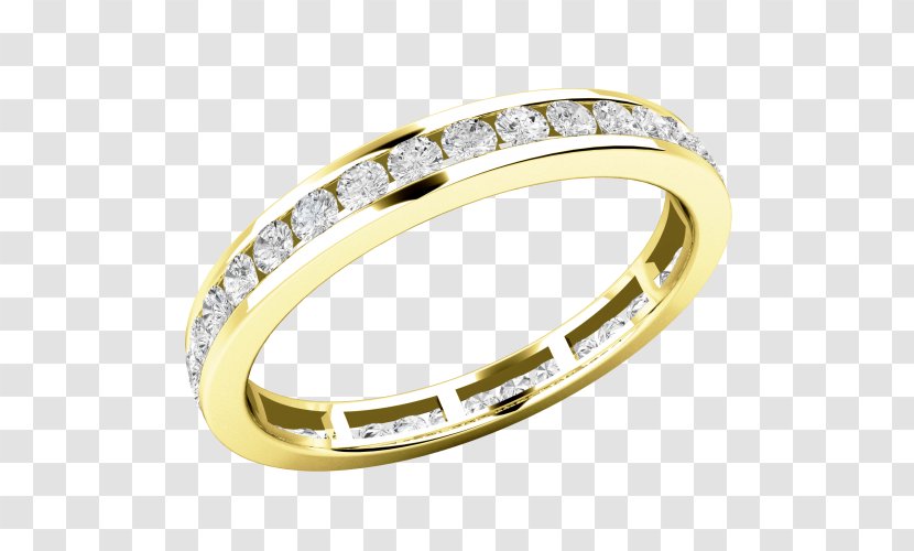 Wedding Ring Eternity Engagement Brilliant - Diamond Cut Transparent PNG