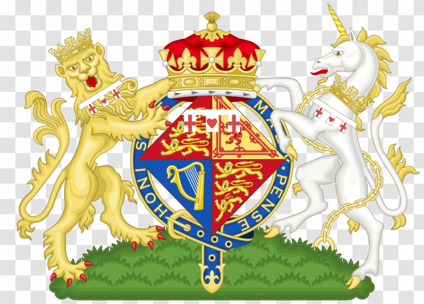 Royal Coat Of Arms The United Kingdom Monarchy Lozenge Order Garter - Princess - Array Vector Transparent PNG