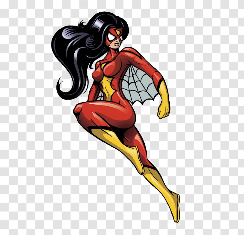 Spider-Woman Anya Corazon Spider-Man Spider-Girl Female - Supernatural Creature - Spider Woman Transparent PNG