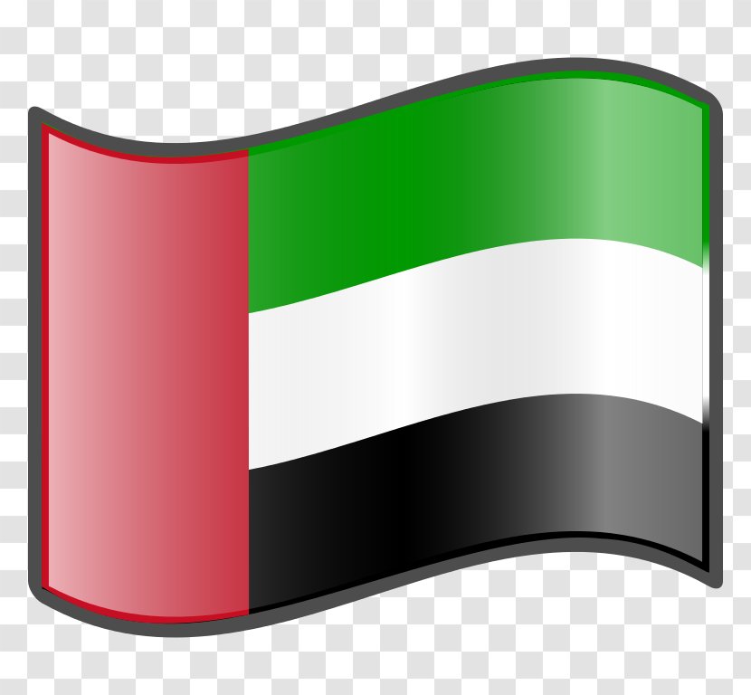 Flag Of The United Arab Emirates Nuvola - Green - Uae Transparent PNG