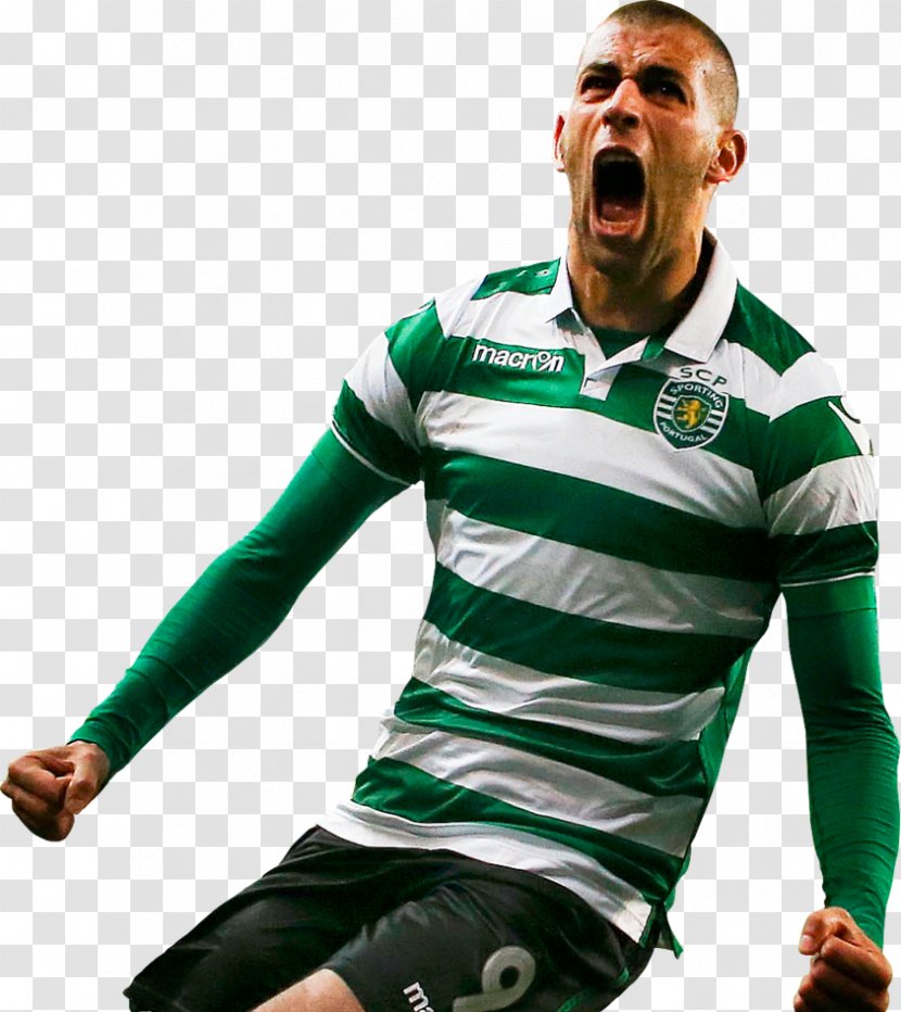 Islam Slimani 2018 World Cup Algeria National Football Team Jersey Sporting CP - Sports League - Dost Transparent PNG