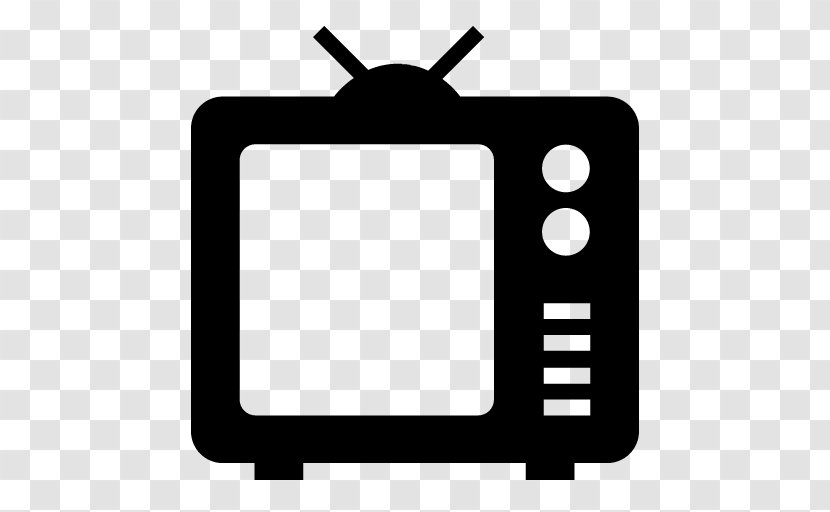 Television - Highdefinition - Black And White Transparent PNG