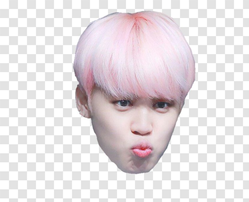 BTS Nose Hair Coloring Face - Rm - Bts STICKER Transparent PNG