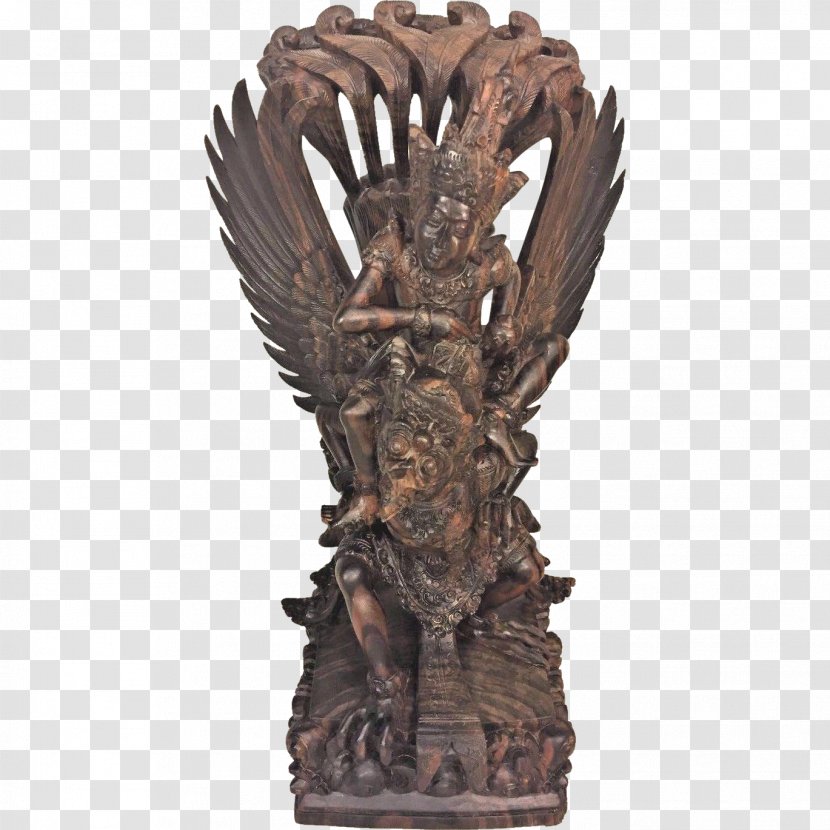 Sculpture Njana Tilem Gallery Wood Carving Garuda Balinese People - Art - Bali Transparent PNG