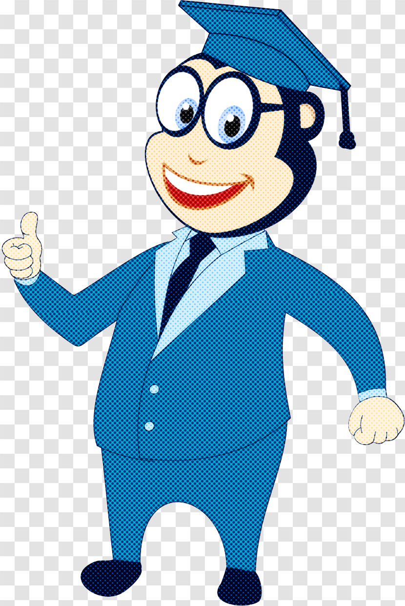 Cartoon Thumb Gesture Transparent PNG