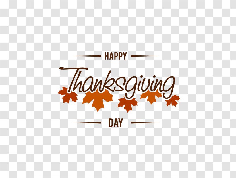 Thanksgiving Dinner Day Christmas - English And Maple Leaf Design Transparent PNG