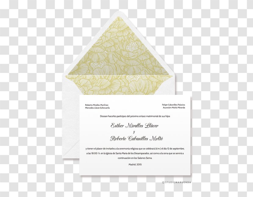 Wedding Invitation Convite Triangle - Yellow Transparent PNG