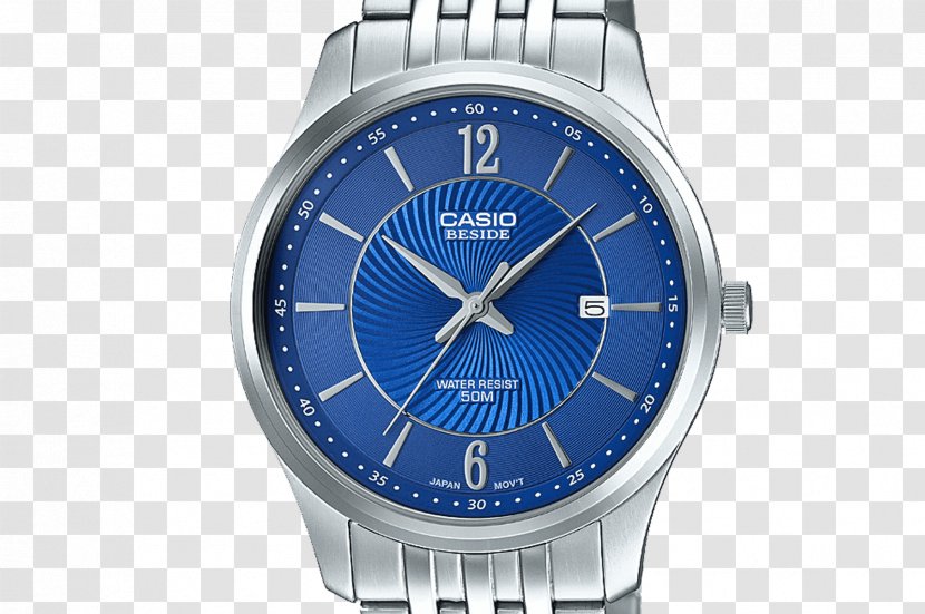 Casio Analog Watch Clock Water Resistant Mark - Strap Transparent PNG