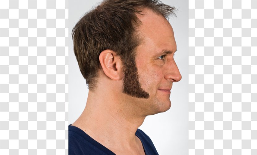 Chin Sideburns Moustache Beard Goatee - Meat Chop Transparent PNG