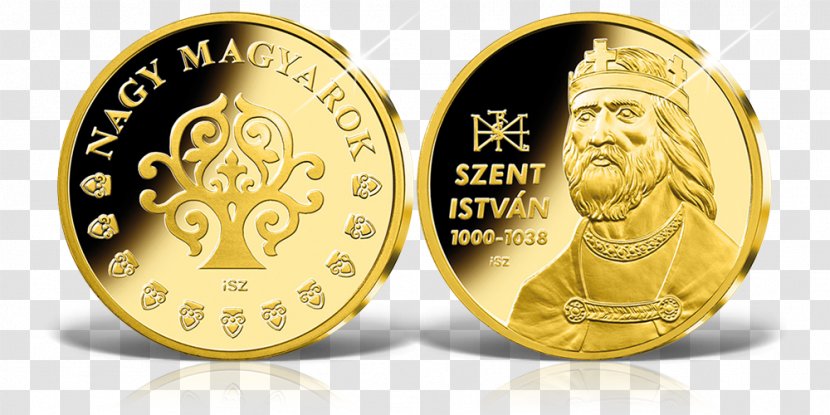 Coin Hungary Gold Medal Naslag - Metal Transparent PNG
