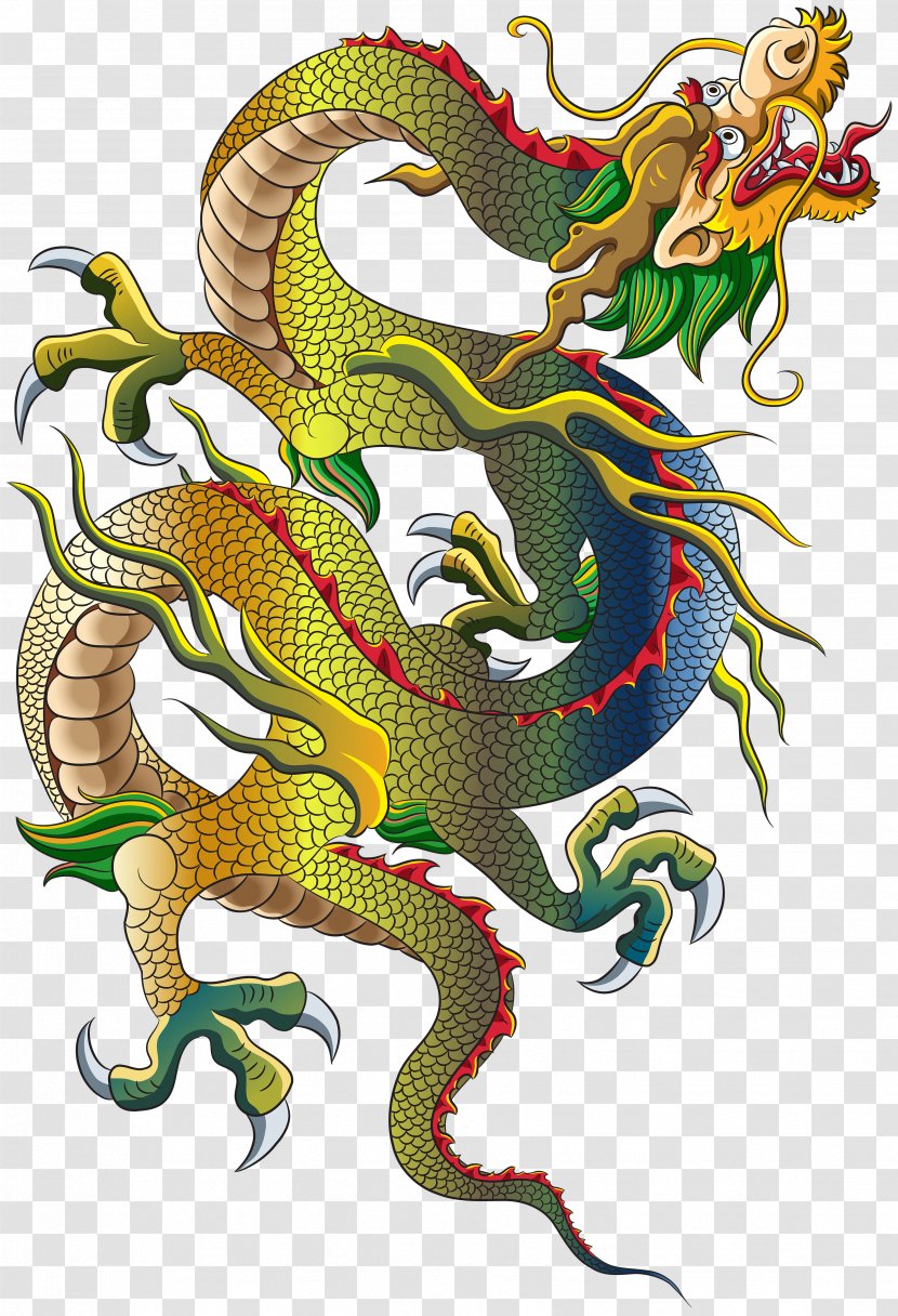 China Chinese Dragon Painting - Art Transparent PNG