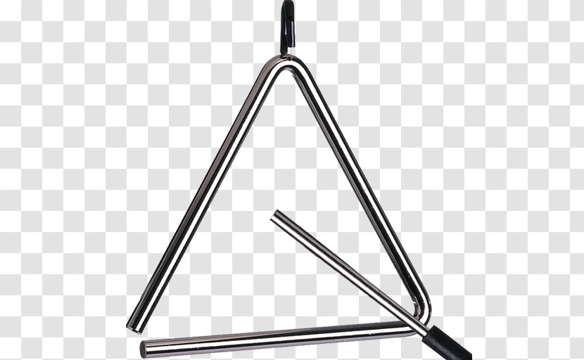 Musical Triangles Instruments Latin Percussion - Silhouette Transparent PNG
