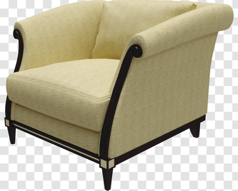 Wing Chair Furniture Clip Art - Outdoor Sofa Transparent PNG