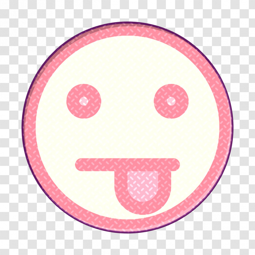 Tongue Icon Smiley And People Icon Emoji Icon Transparent PNG