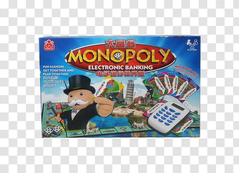 Monopoly Toy Video Game Tabletop Games & Expansions - Recreation Transparent PNG