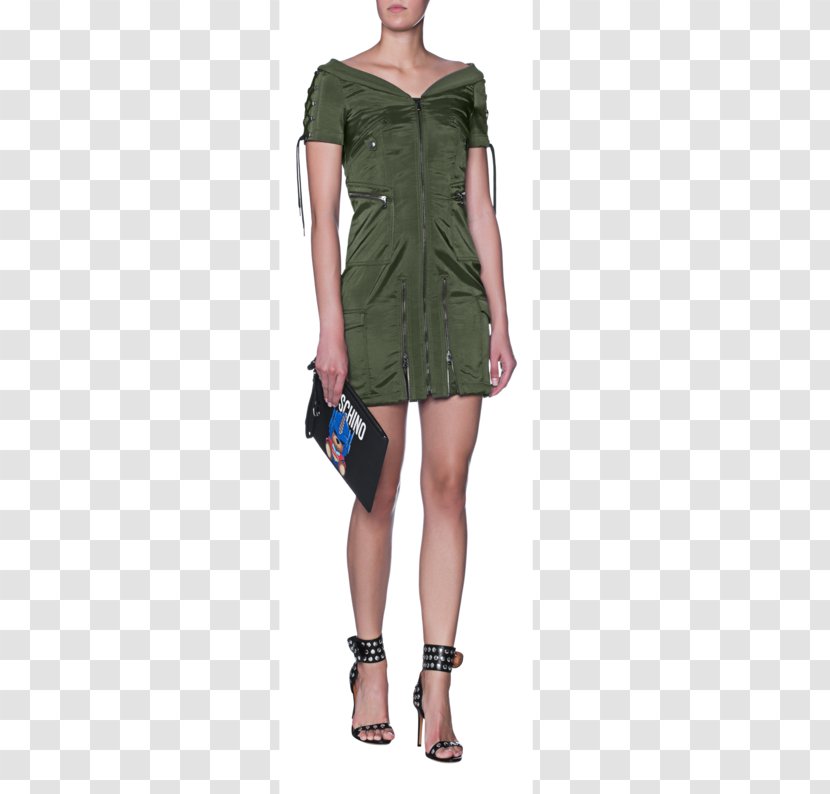 Dress Military Italian Fashion Moschino - Discounts And Allowances Transparent PNG