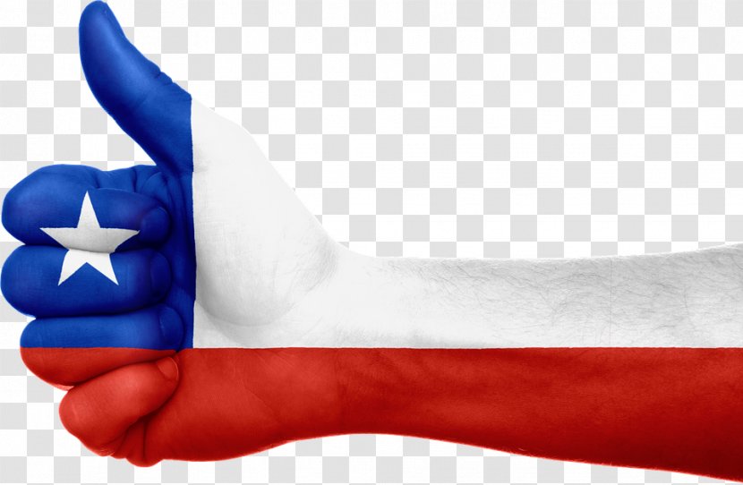 Flag Of Chile Clip Art - Hand - Chiles Cliparts Transparent PNG