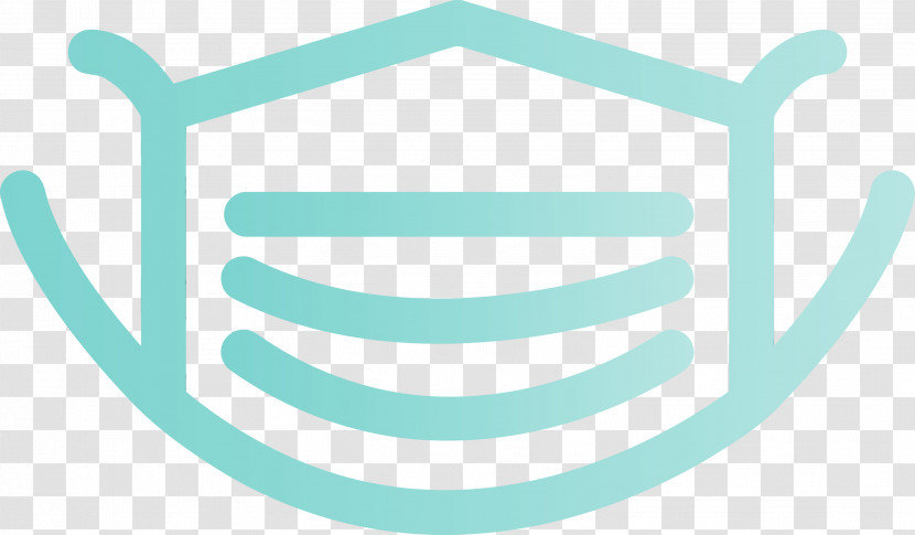 Aqua Turquoise Teal Line Font Transparent PNG