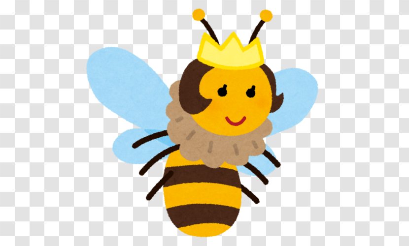 True Wasps Queen Bee Royal Jelly Honey - Stinger - Art Transparent PNG