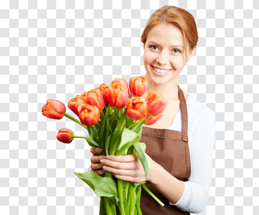 Floristry Flower Bouquet Gift Delivery - Cut Flowers - Girl-flower Transparent PNG