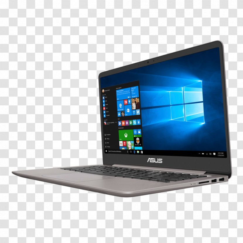Laptop Intel Notebook UX410 Zenbook ASUS - Electronic Device Transparent PNG