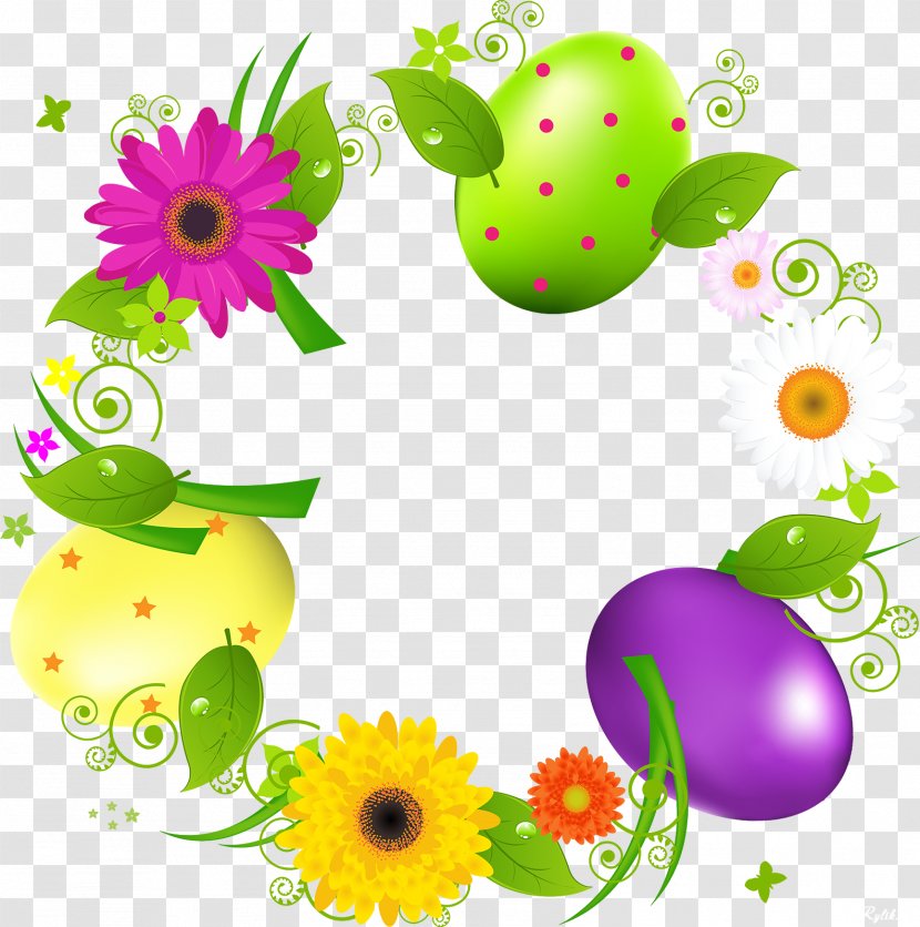 Easter Bunny Egg Clip Art - Petal Transparent PNG