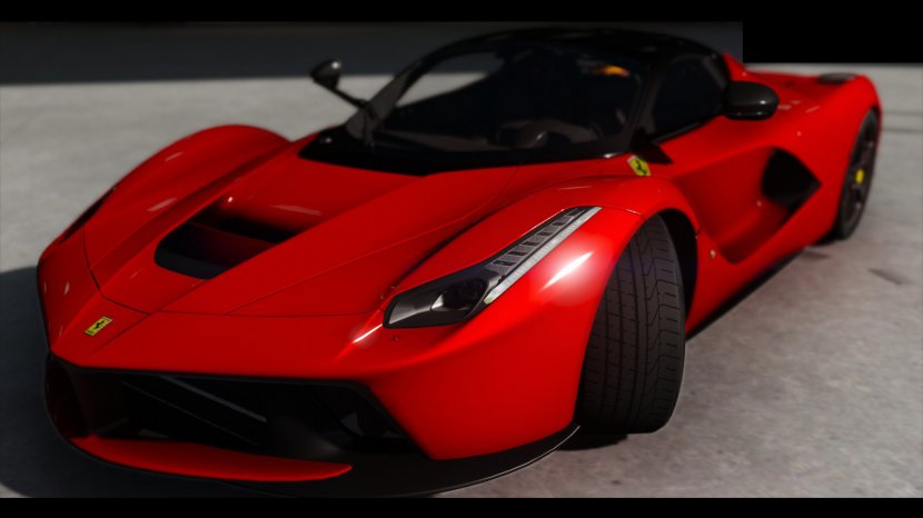 2015 Ferrari LaFerrari Grand Theft Auto V 2014 Car Enzo - Model Transparent PNG