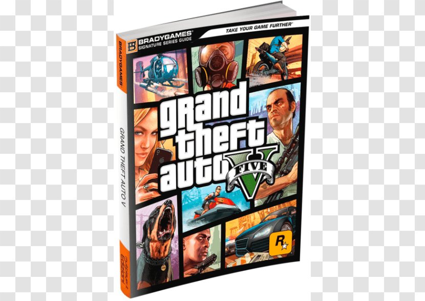 Grand Theft Auto V Strategy Guide Online IV Xbox 360 - 5 Transparent PNG