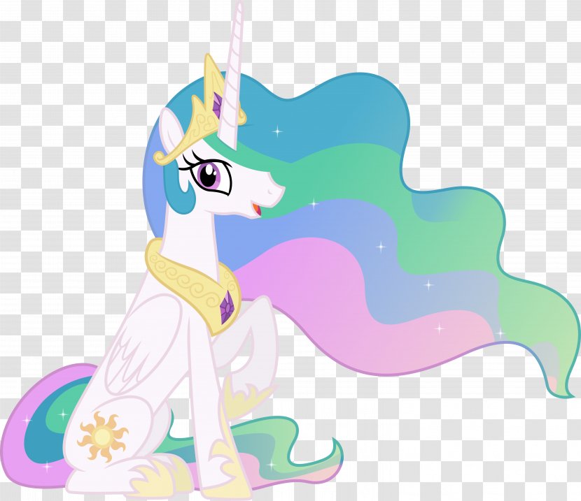 Princess Celestia Luna Pony Equestria - Deviantart Transparent PNG
