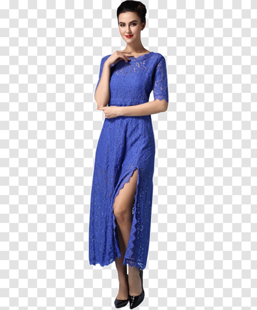 Crew Neck Dress Skirt Clothing Lace - Dresses For Women Transparent PNG