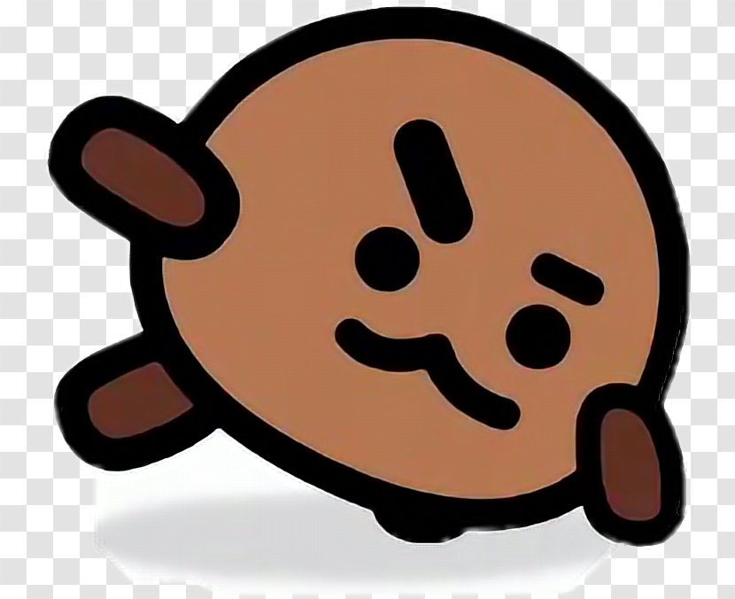 BTS Line Friends South Korea The Truth Untold Sticker - Bts Shooky Transparent PNG