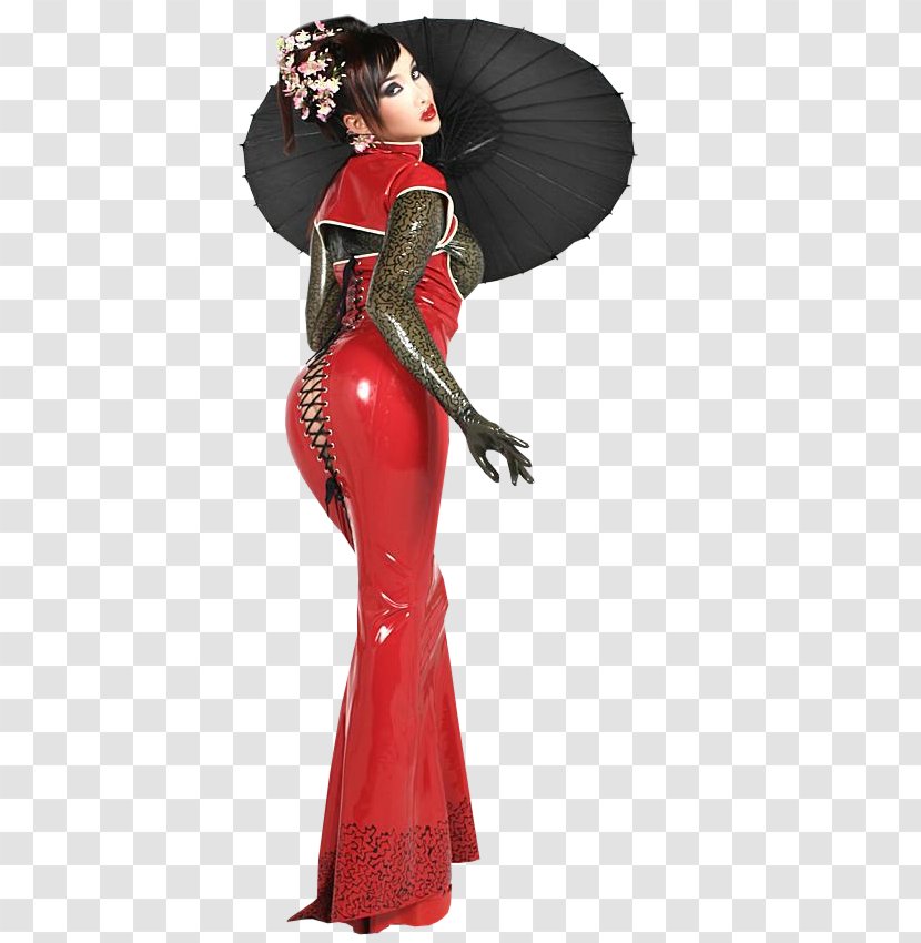 Geisha Photography Digital Art - Flower - Cartoon Transparent PNG