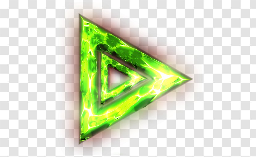 Triangle - Green - Rectangle Transparent PNG